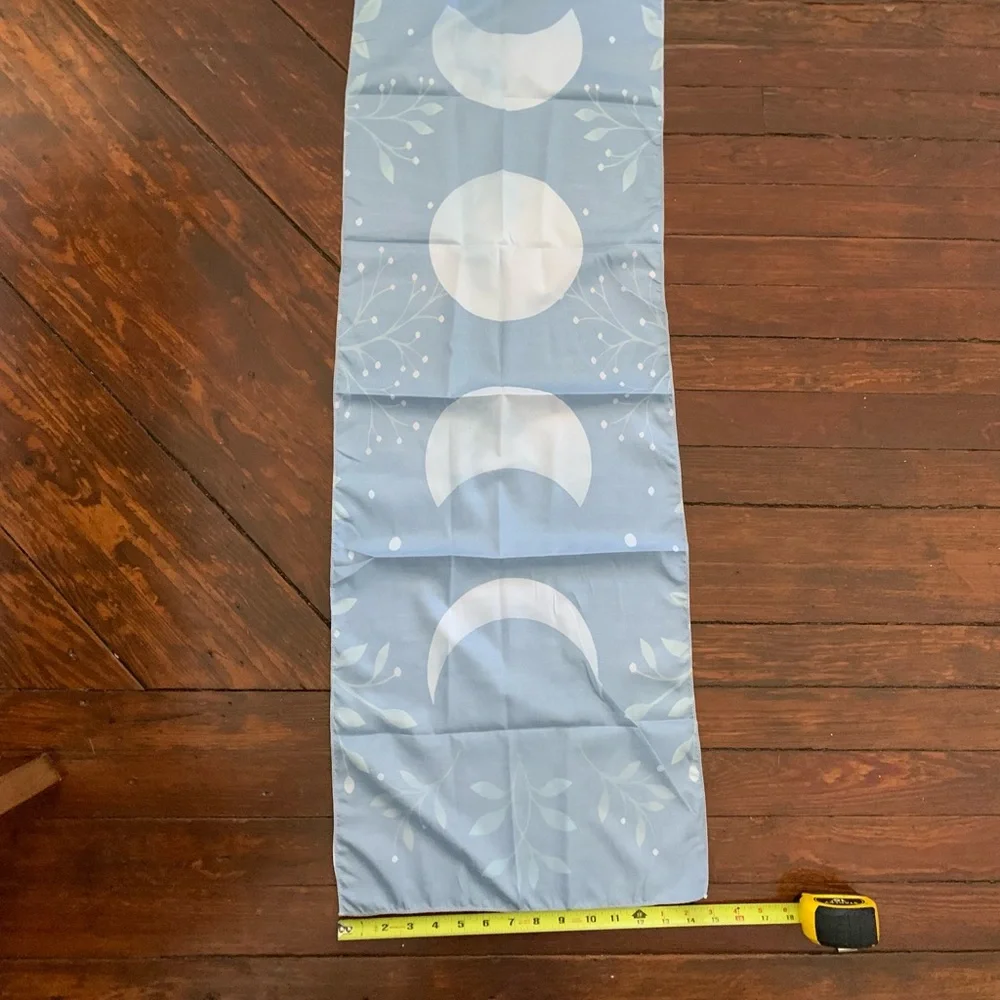 Tapestry Full Half Moon Phases Solar System Eclipse Outerspace Vibes Horoscope